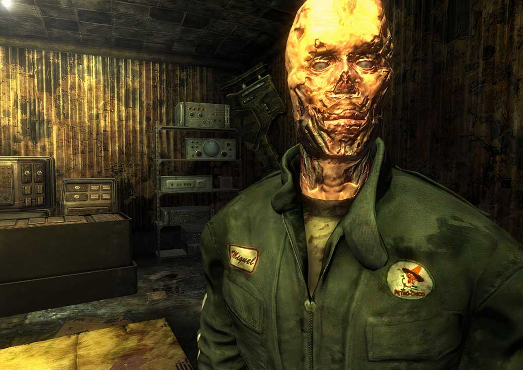 RPG open-world terbaik Fallout New Vegas, karakter Ghoul NPC