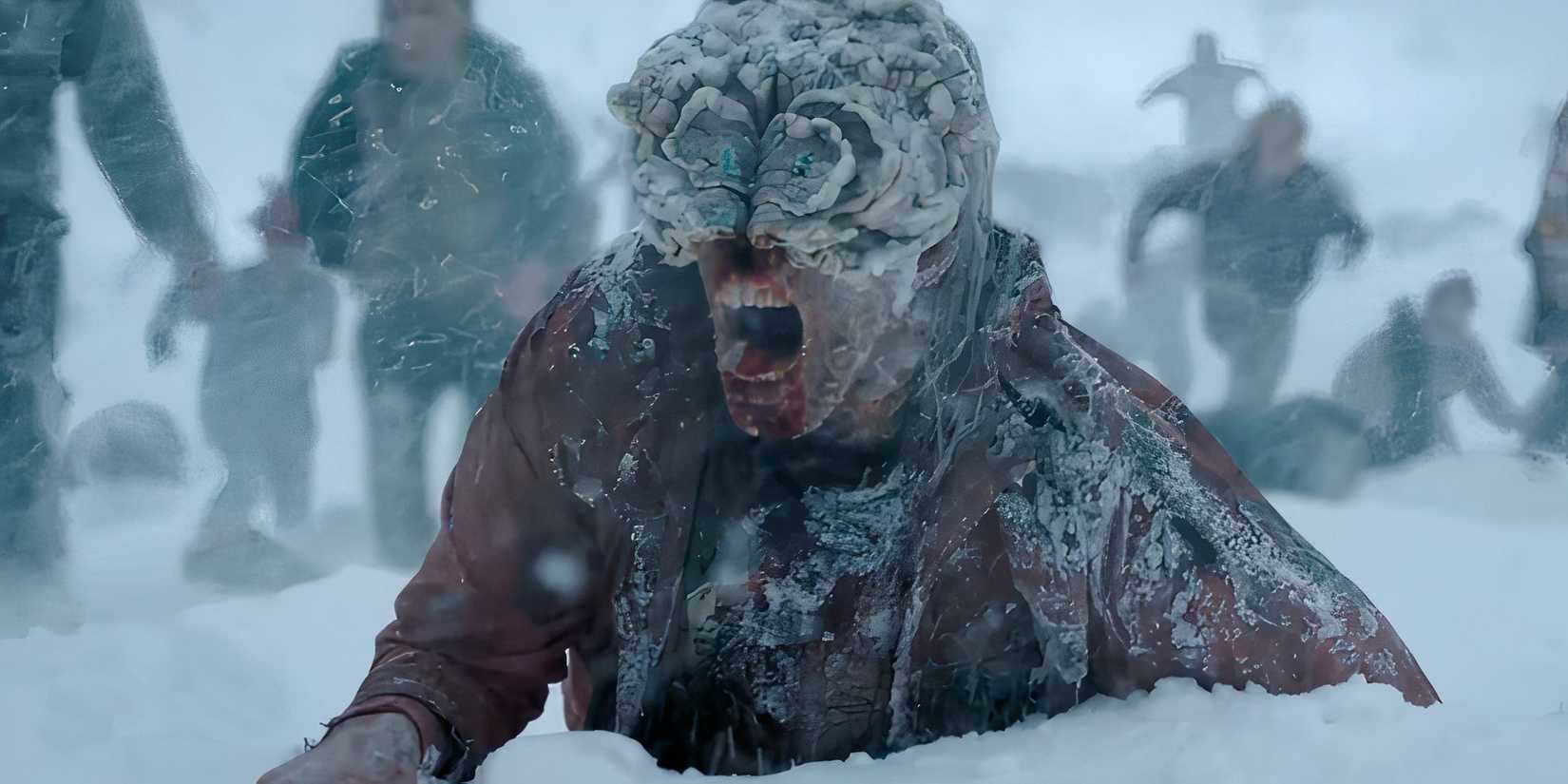 A group of infected in The Last Of Us Season 2