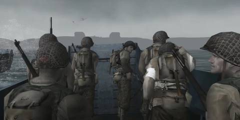 A group of soldiers in Medal Of Honor Frontline
