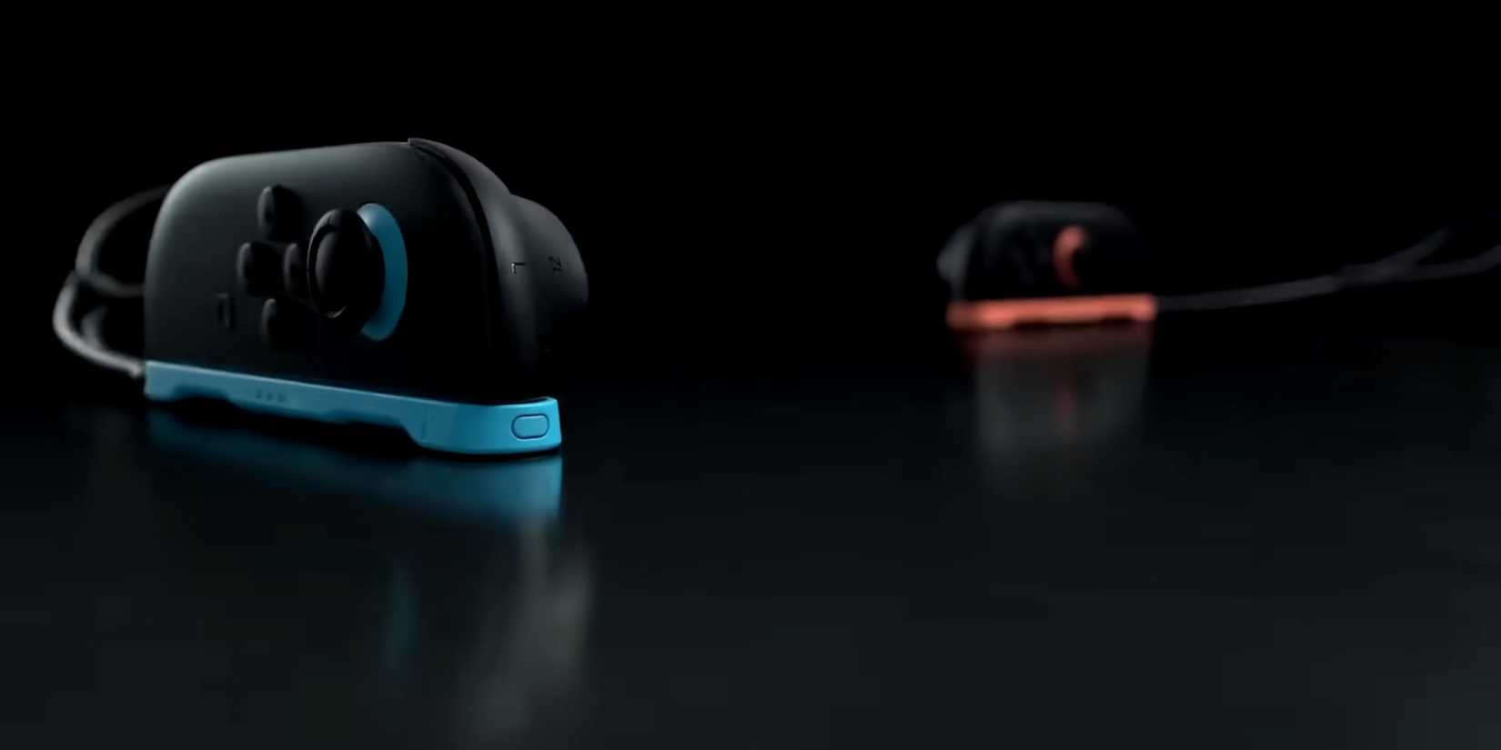 A Key Frame From The Nintendo Switch 2 Reveal Showing Two Joy Con 2 Controllers In Mouse Mode-1