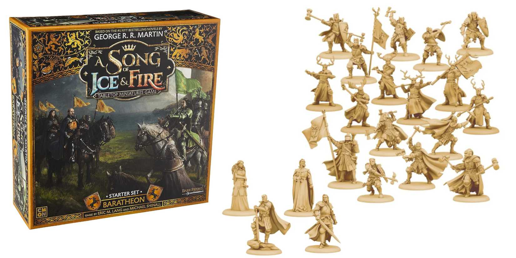 A Song of Ice and Fire Table Miniature Game House Baratheon Starter Set