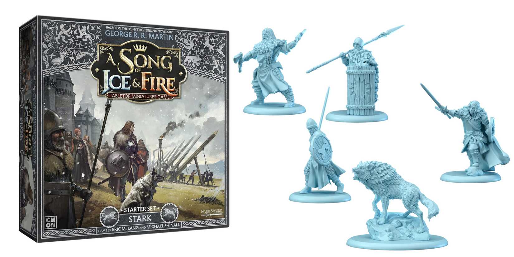 A Song of Ice and Fire Table Miniature Game House Stark Starter Set