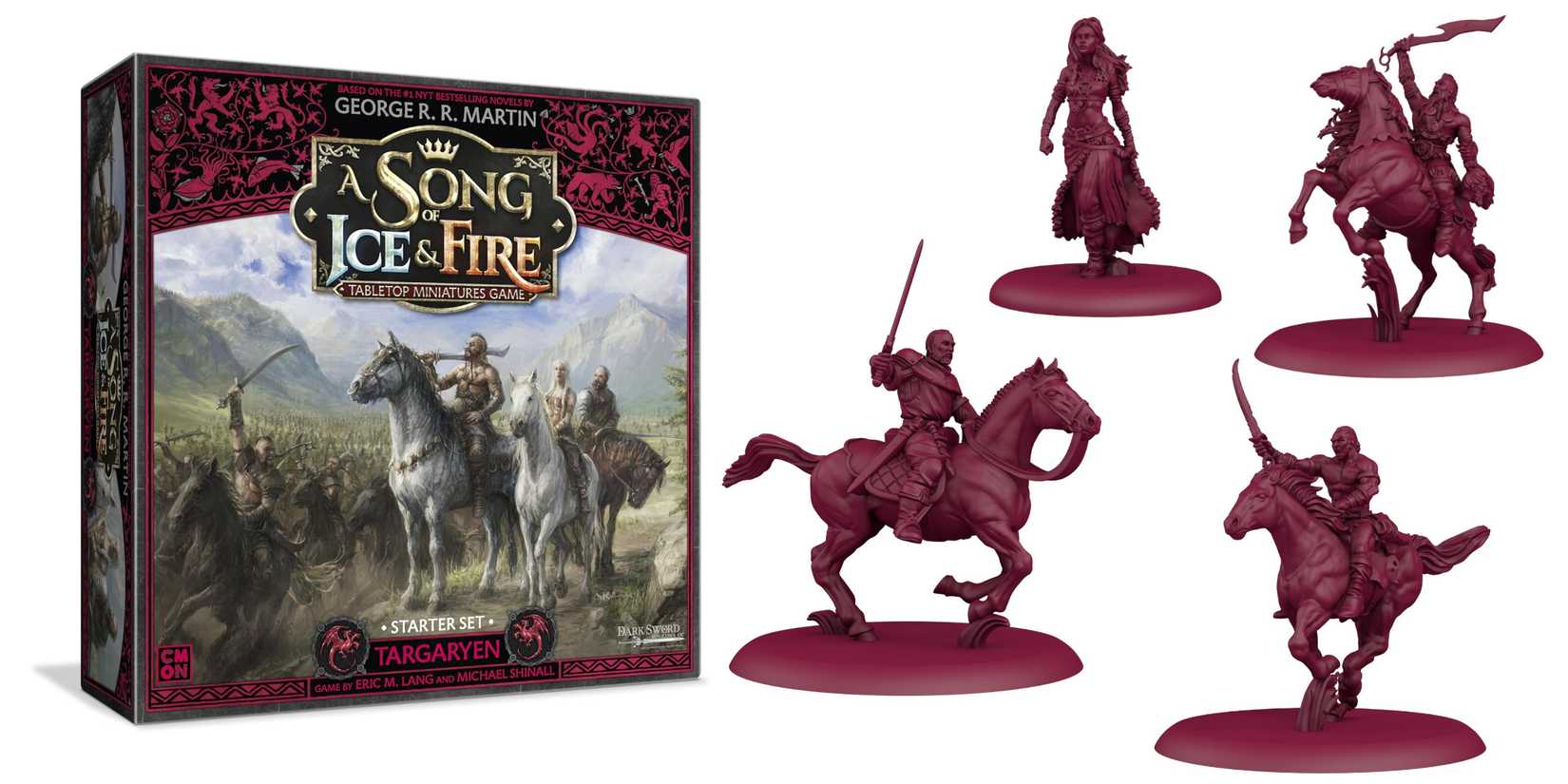 A Song of Ice and Fire Table Miniature Game House Targaryen Starter Set