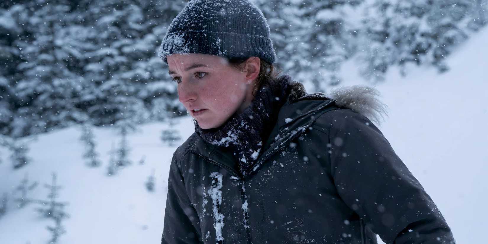 Abby outside in The Last Of Us Season 2