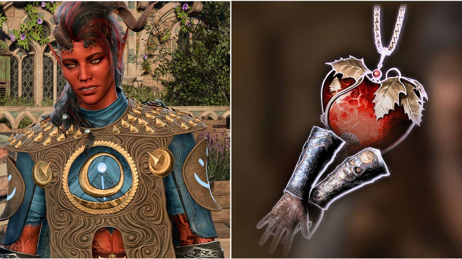 Karlach in the Vest of Soul Rejuvenation clothing from Baldur's Gate 3