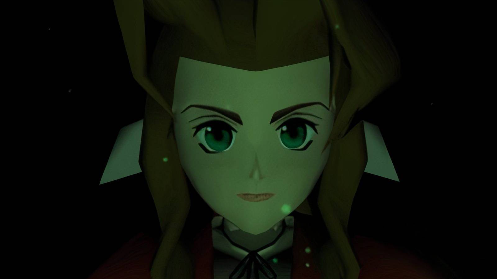Aerith in Final Fantasy 7