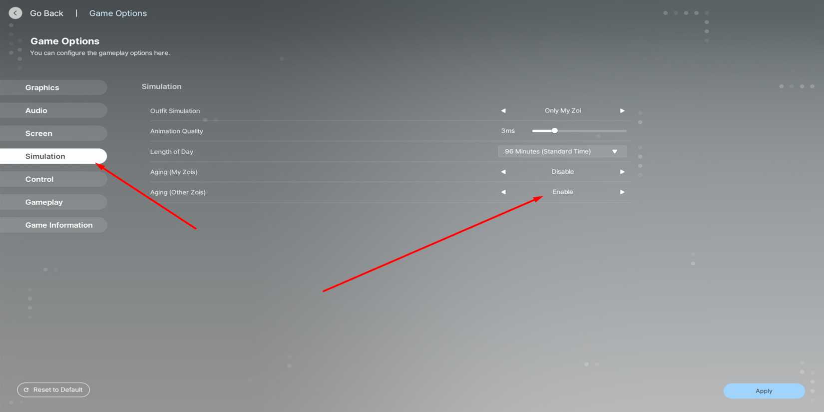 Aging Other Zois in inZOI
