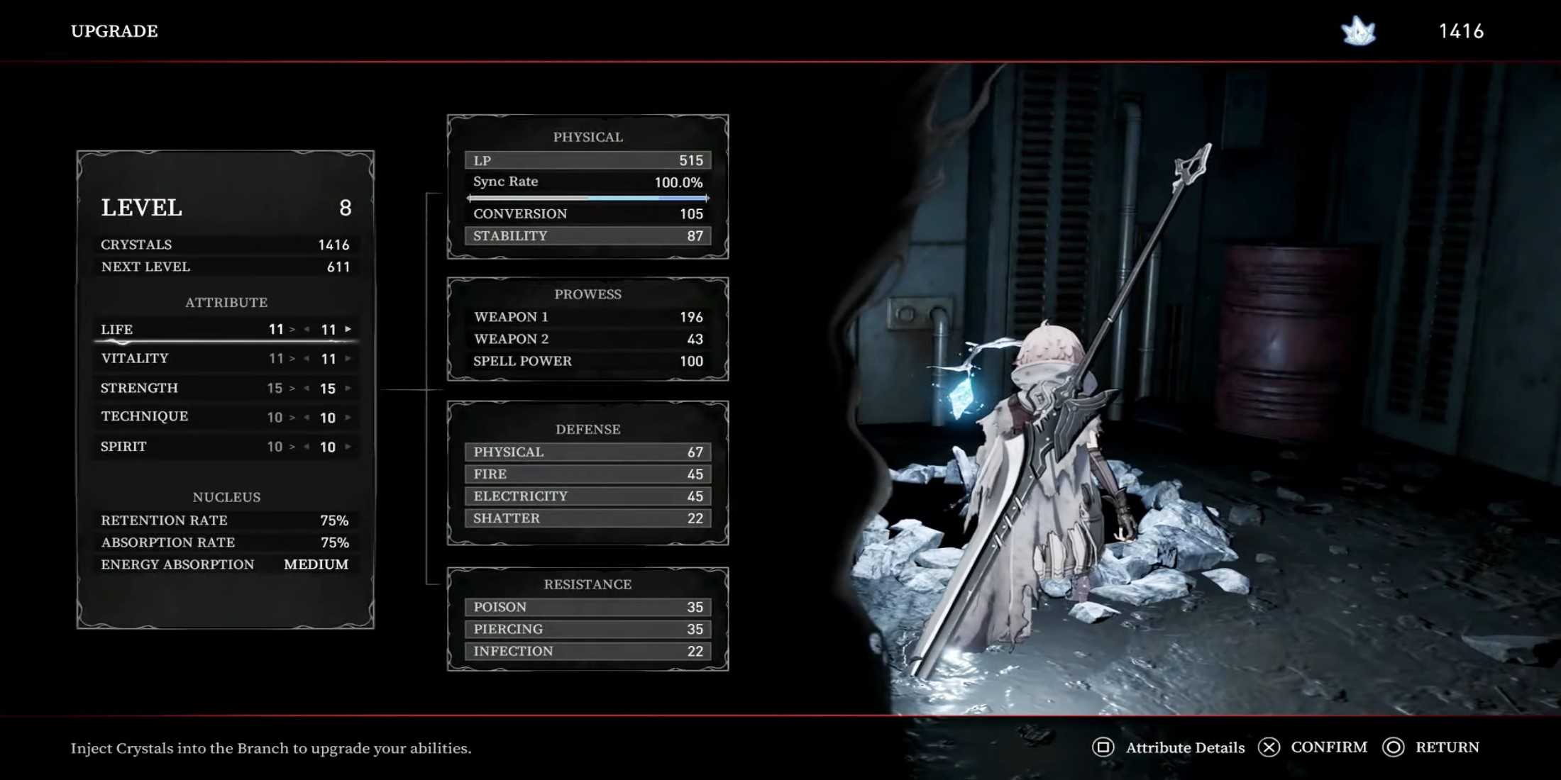 Rusticated Stats Best Stats To Upgrade In AI Limit