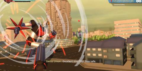 grendizer in combat