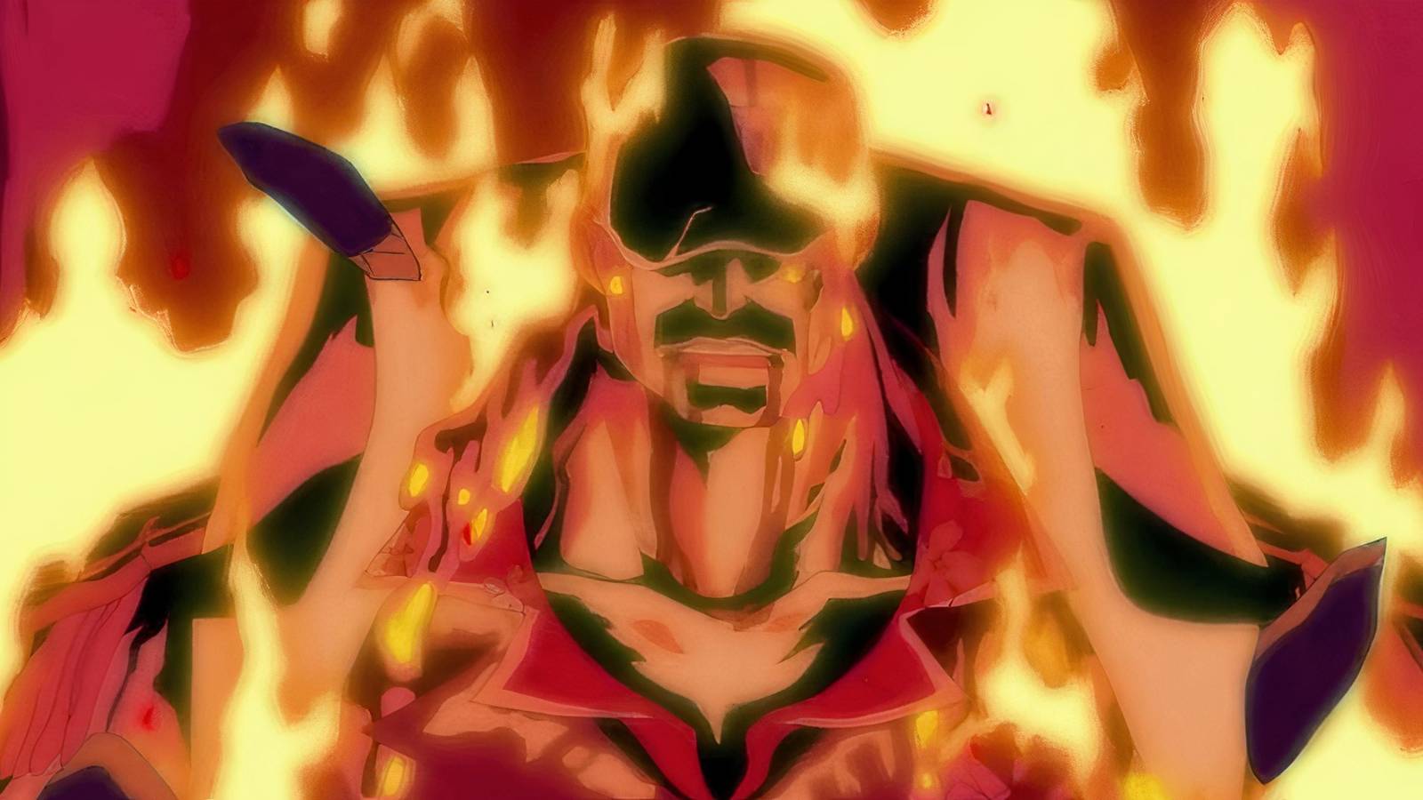 Akainu Dripping Magma in One Piece