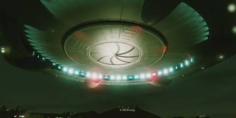 UFO sighted in GTA 5