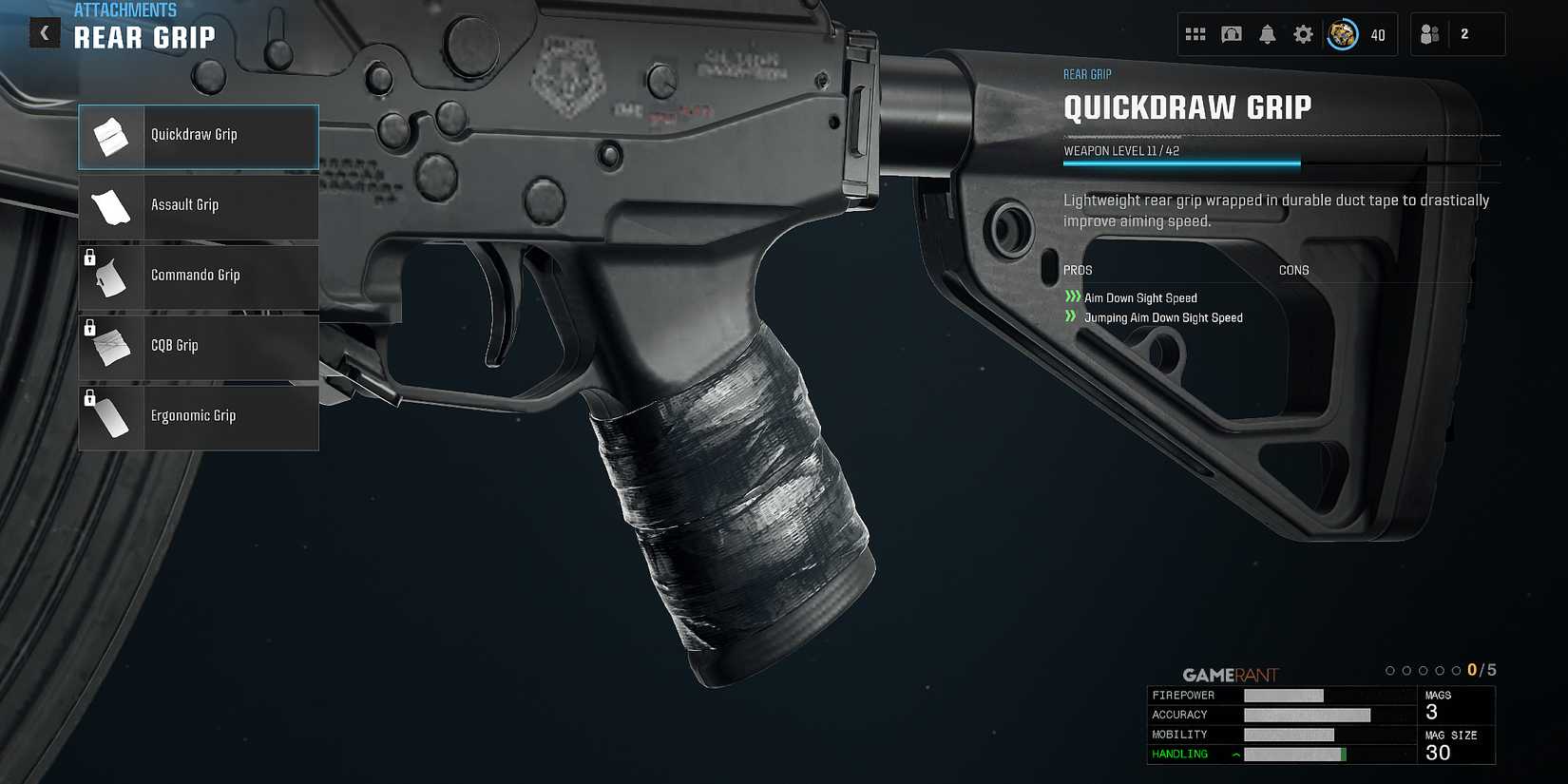 all CR-56 AMAX Rear Grips in Black Ops 6 & Warzone