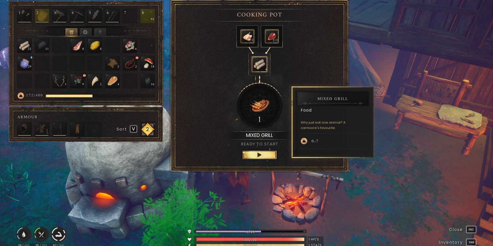 all food recipes in runescape dragonwilds