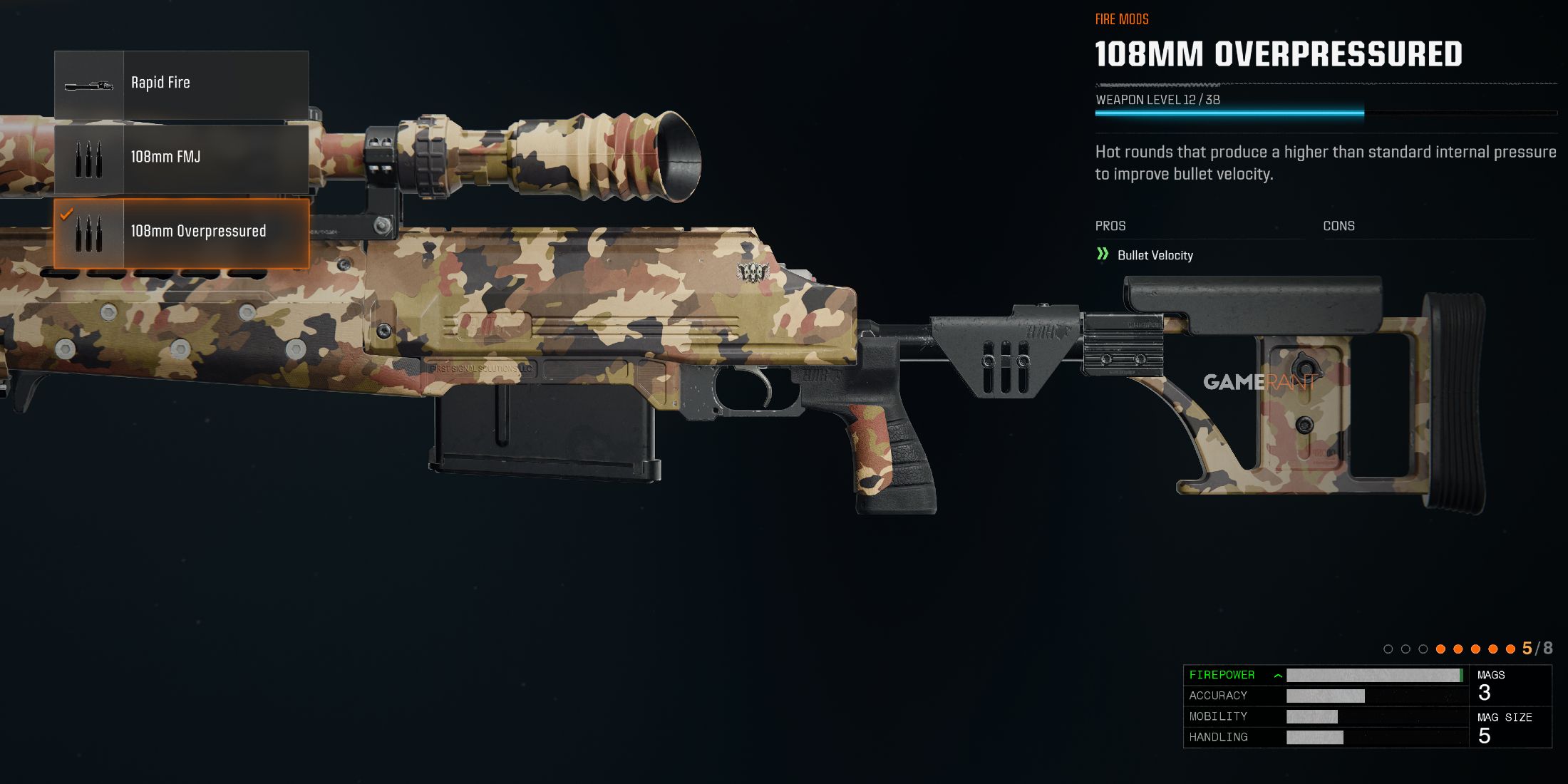 All HDR Fire Mods in Black Ops 6 & Warzone