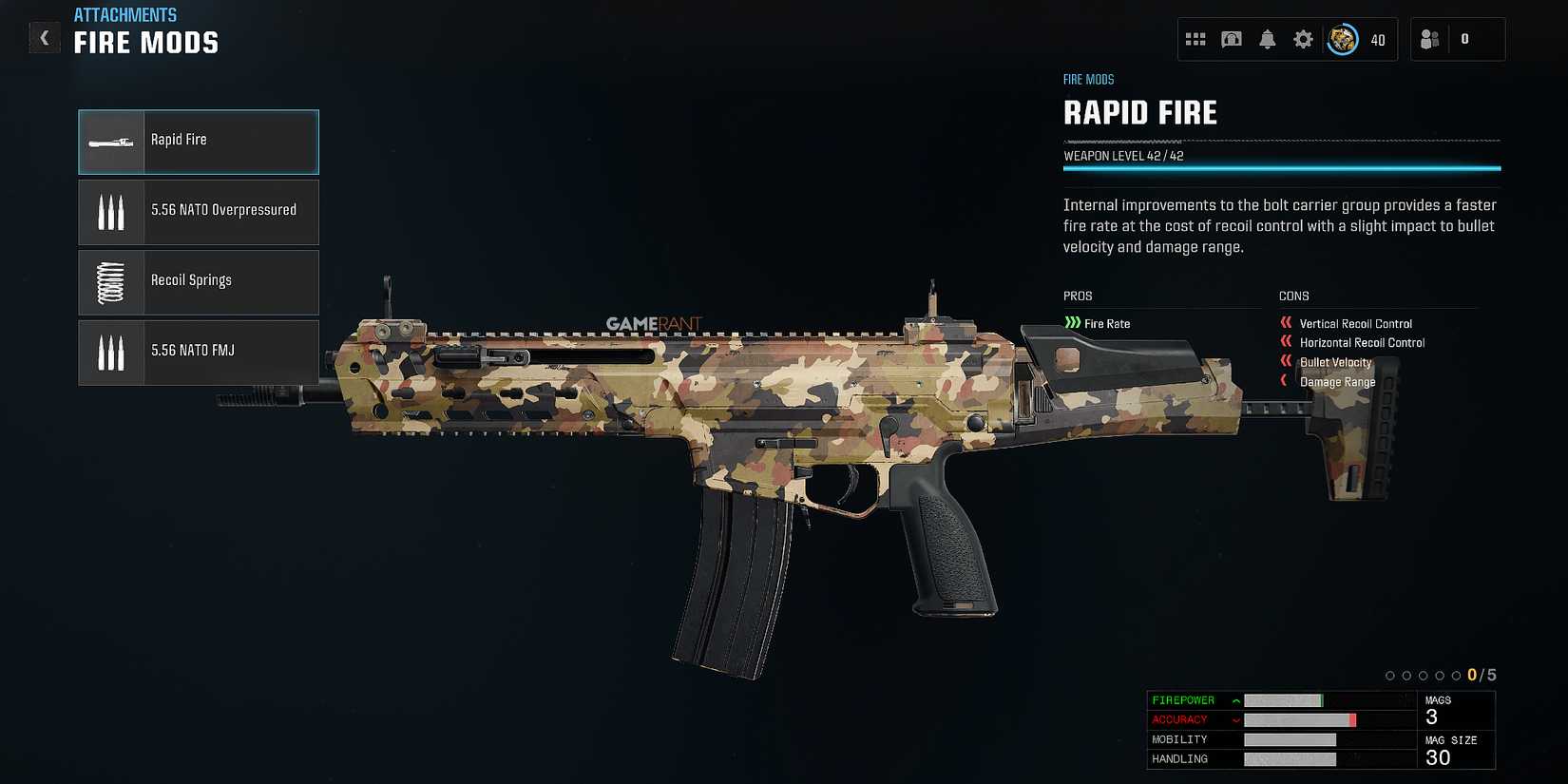 All Kilo 141 Fire Mod in Black Ops 6 & Warzone