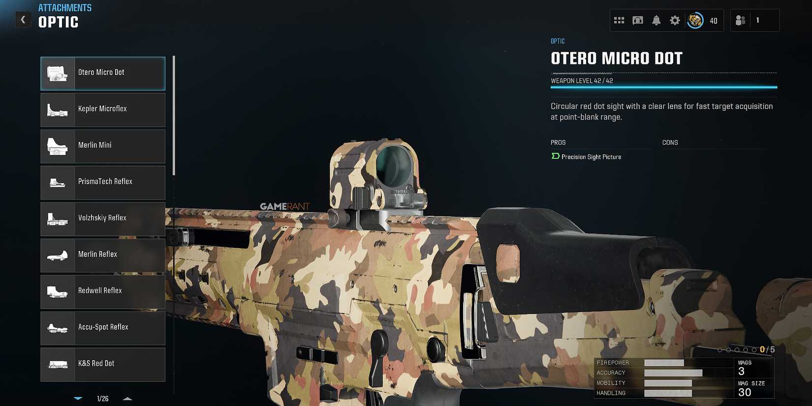 All Kilo 141 Optics in Black Ops 6 & Warzone