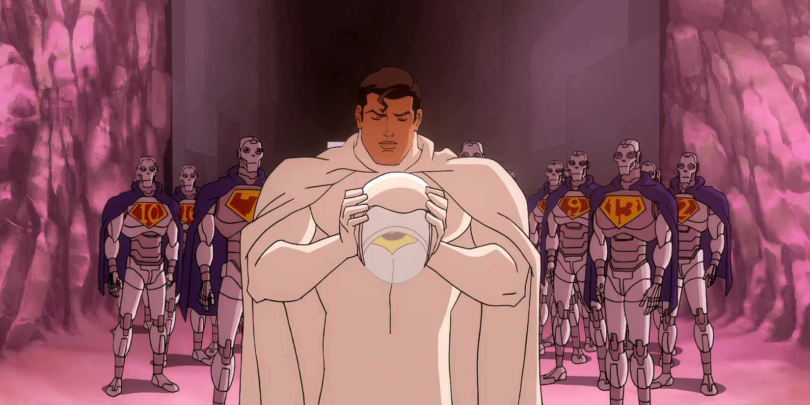 Superman and the Superbots in All-Star Superman