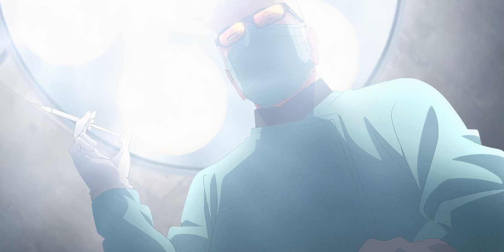 Amado performing an experiment