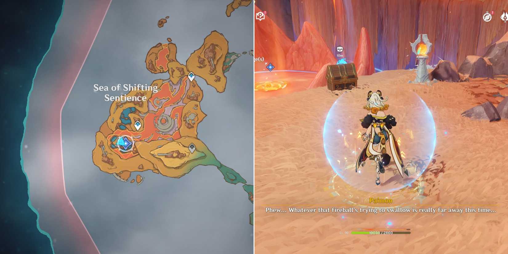 ancient sacred mountain precious chest 1 location in genshin impact