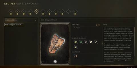 Anti-Dragon Shield RuneScape Dragonwilds