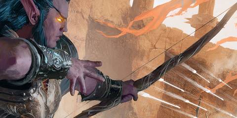 Arcane Archer D&D WotC art