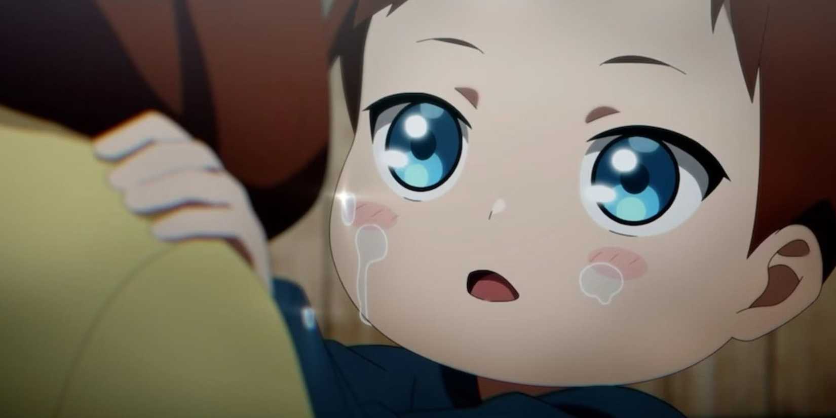 Arthur crying in The beginning after the end Episode 1