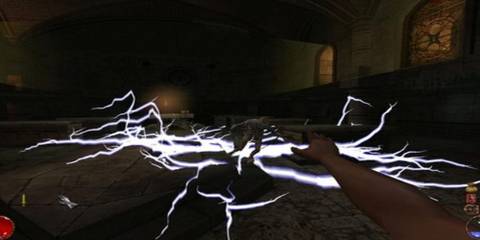 Fighting enemies in Arx Fatalis