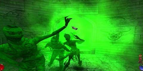 Undead attacking in game