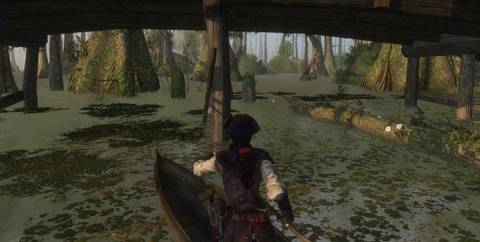 Assassin's Creed Liberation HD Exploring Bayou Swamp On A Boat