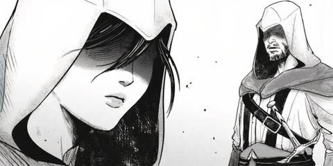 Assassin's Creed Shadows Iga no Monogatari Tsuyu and Alvaro Catarribera