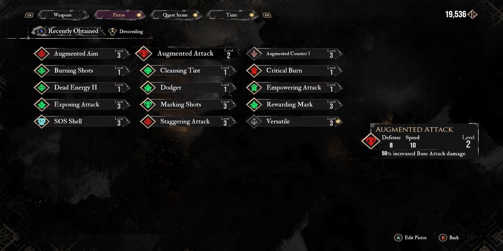 Augmented Attack Picto in Clair Obscur Expedition 33