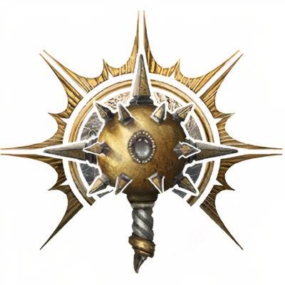 Baldurs Gate 3 BG3 Class Icon Symbol Cleric-1