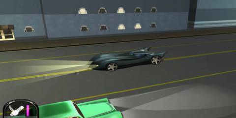 The Batmobile in Batman: Vengeance