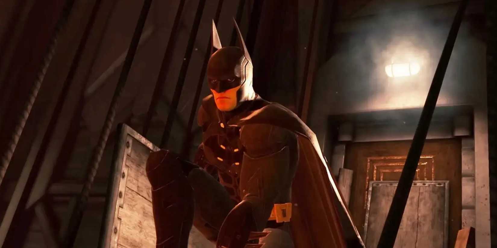 Batman's character in Batman: Arkham Shadow