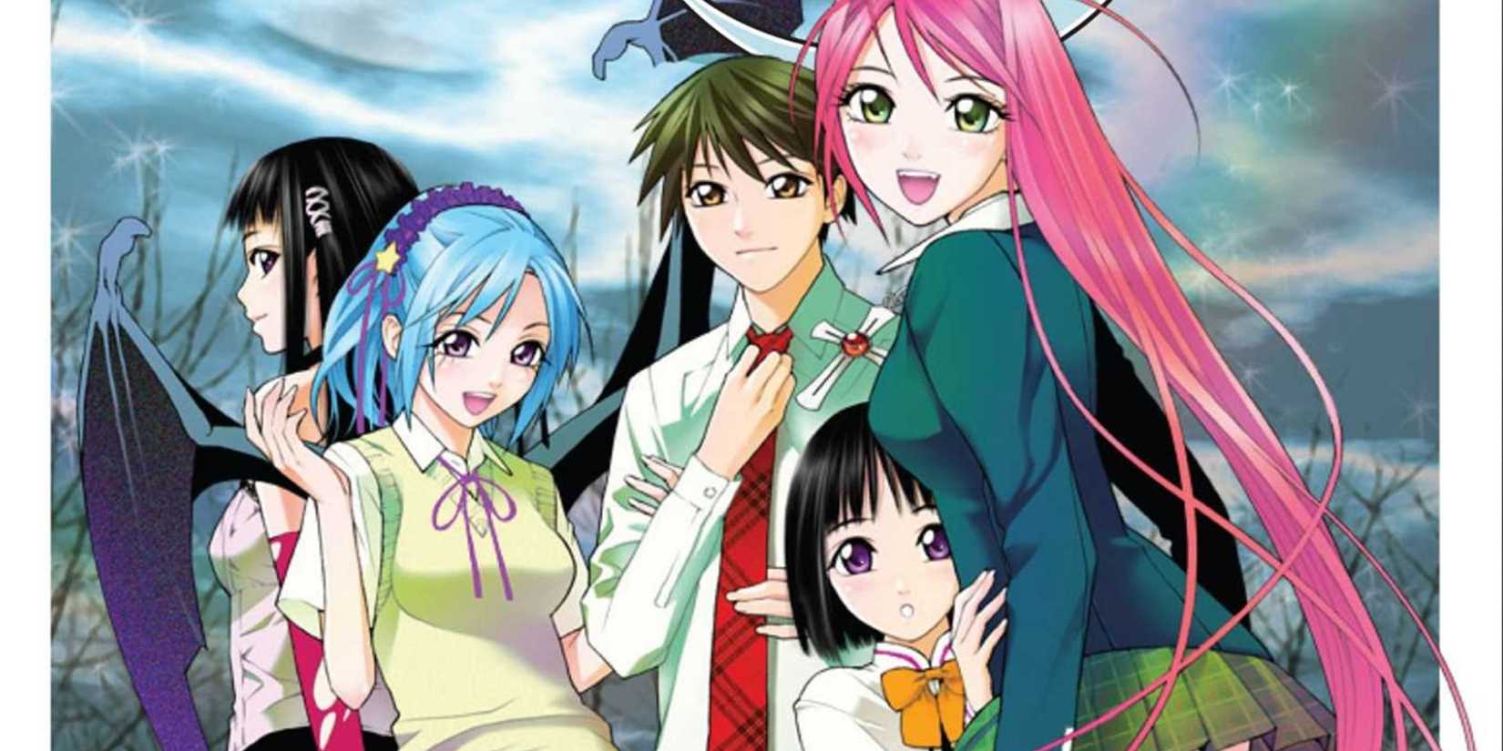 Battle Harem Manga- Rosario+Vampire