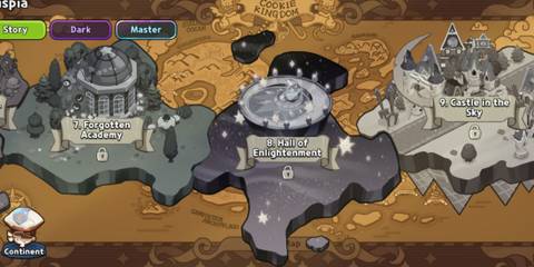 Cookie Run Kingdom - continents