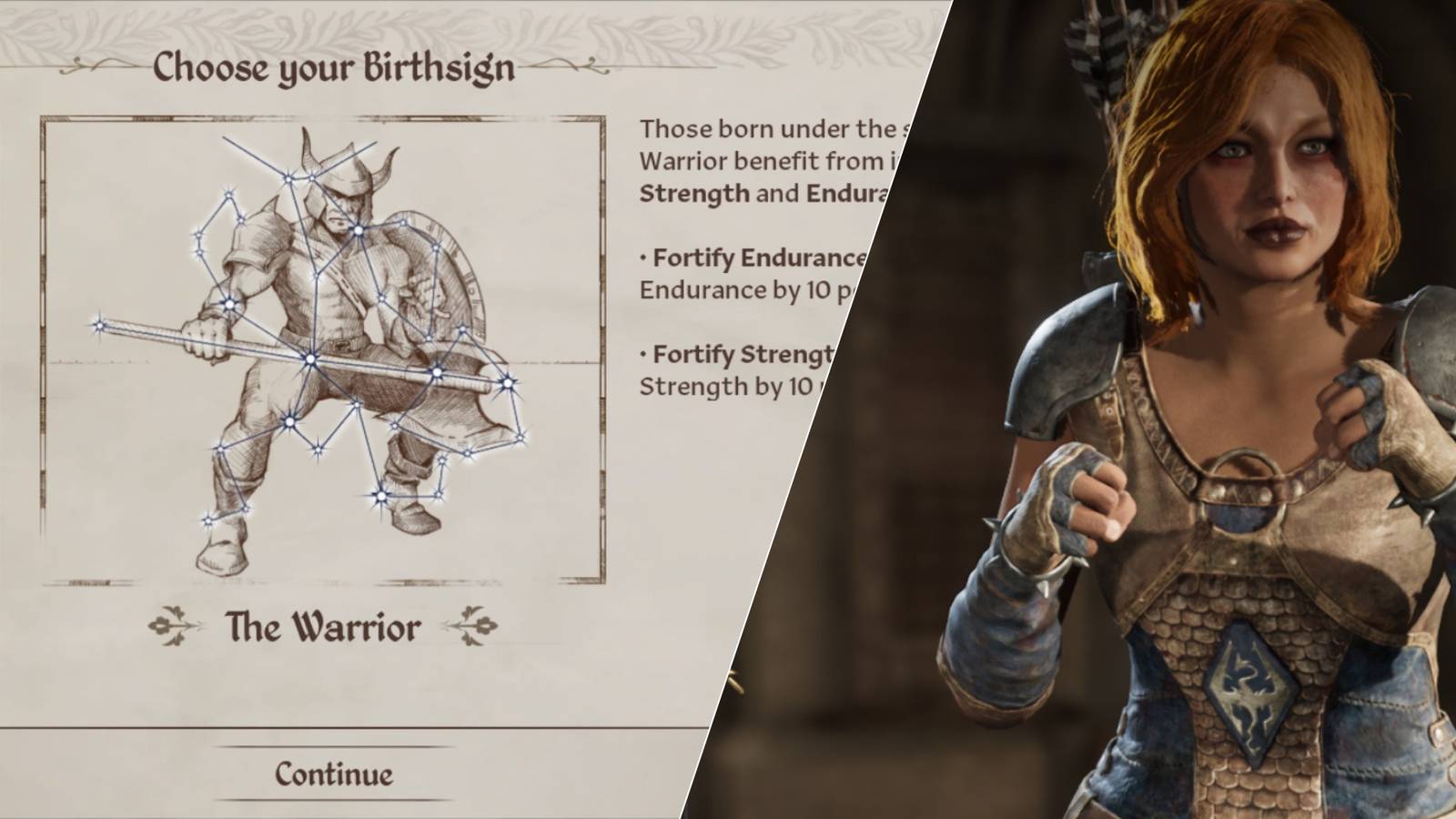 best birthsigns in Oblivion Remastered