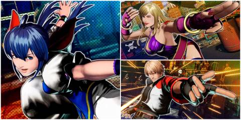 Fatal Fury CotW Beginner Characters- Hotaru Futaba B.Jenet Rock Howard