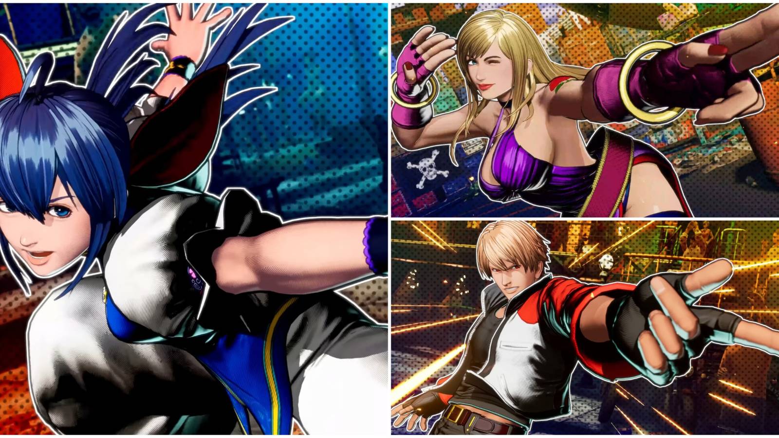 Fatal Fury CotW Beginner Characters- Hotaru Futaba B.Jenet Rock Howard