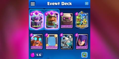 best decks for 7x elixir event in clash royale