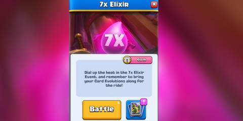 best decks for 7x elixir event in clash royale 