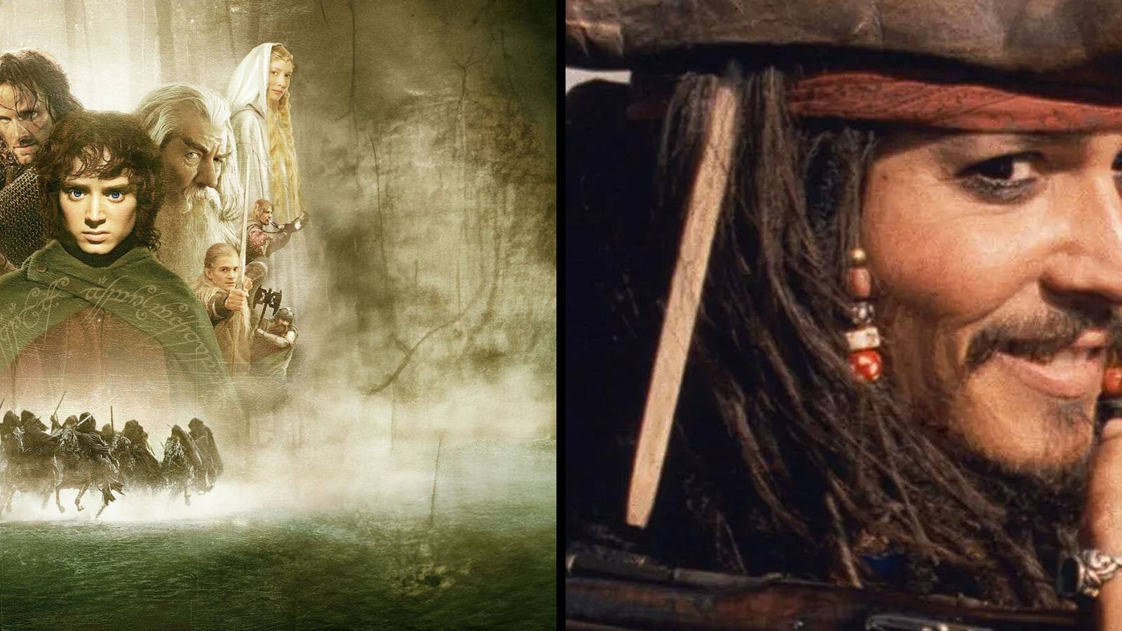 pirates of the Caribbean lord of the rings
