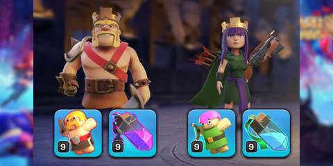 best hero equipments in clash of clans