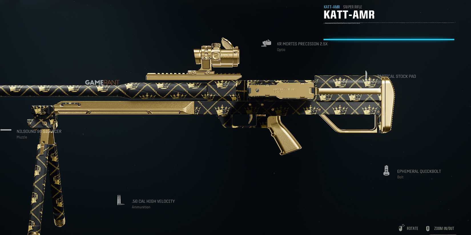 best KATT-AMR no-glint build in Warzone