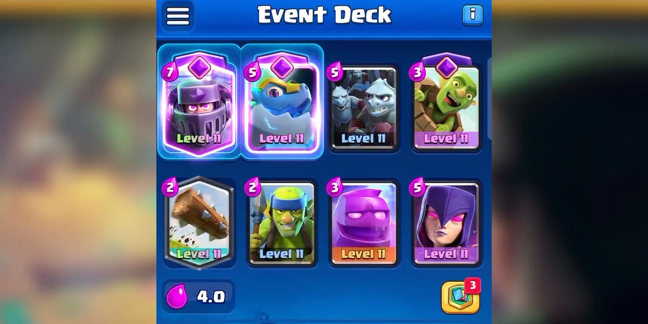 Best Bottini and eyelashes in Clash Royale