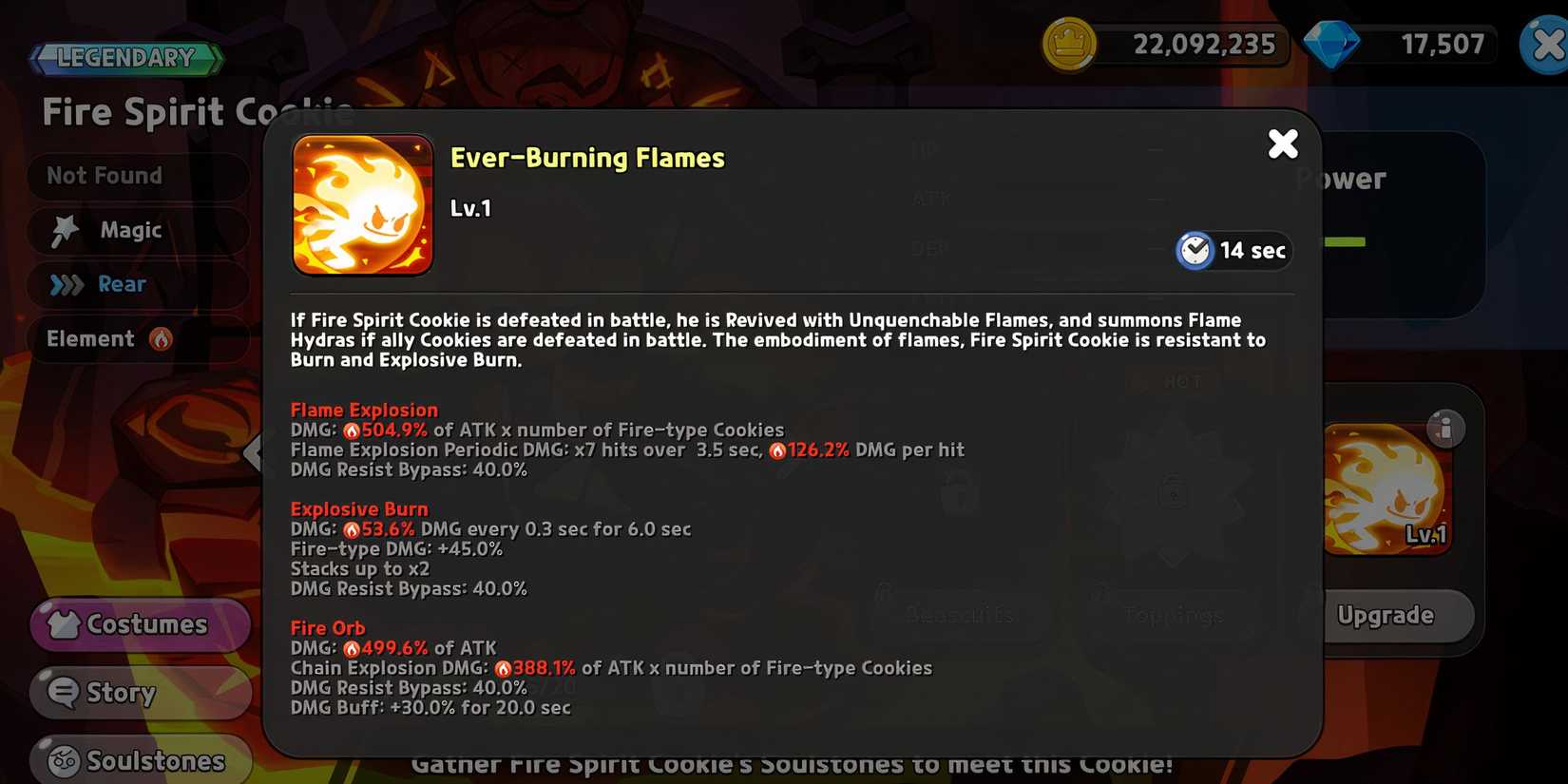 best toppings for fire spirit cookie in cookie run kingdom