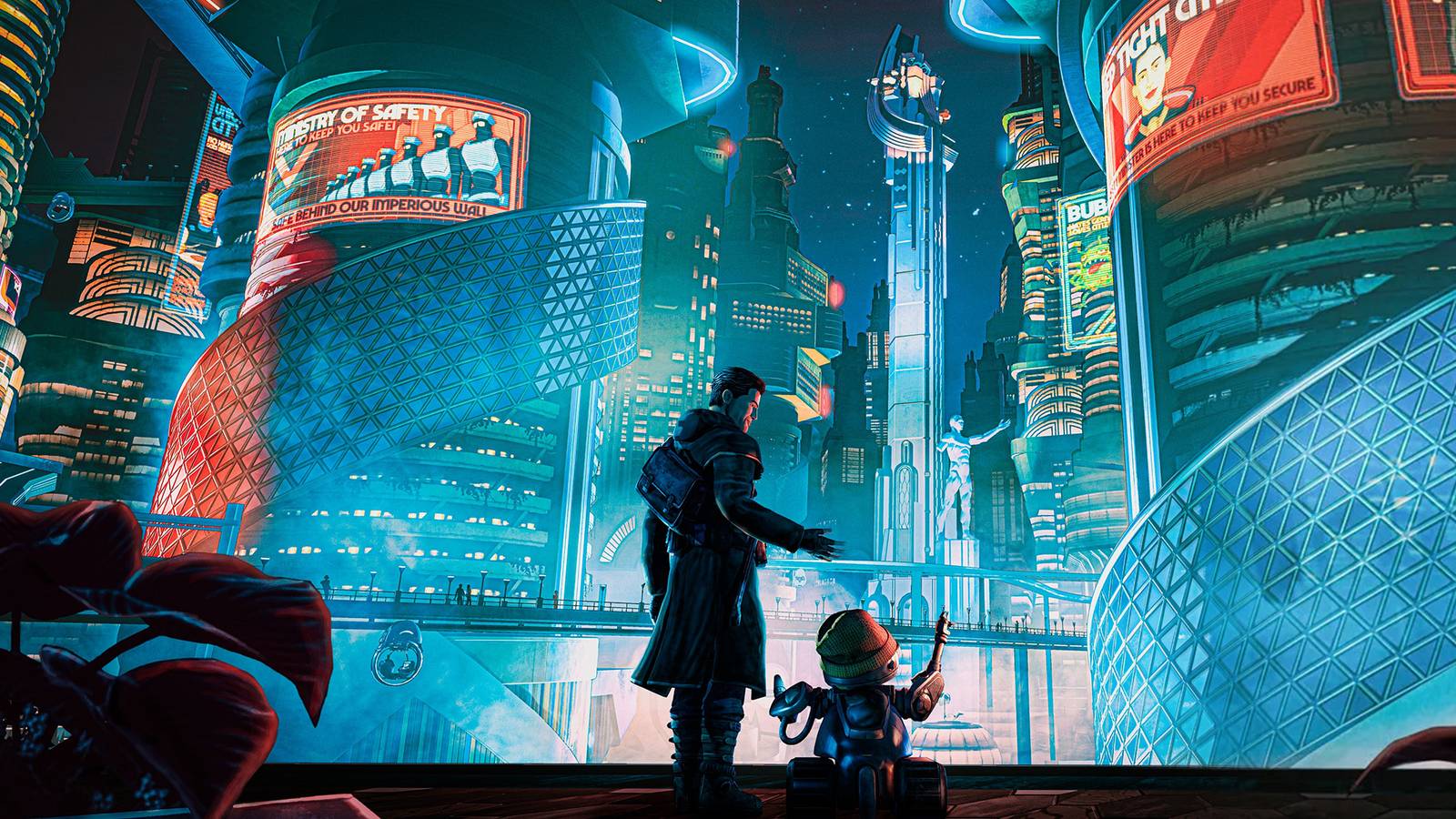 Beyond a Steel Sky 2x1 cover artwork sans game logo