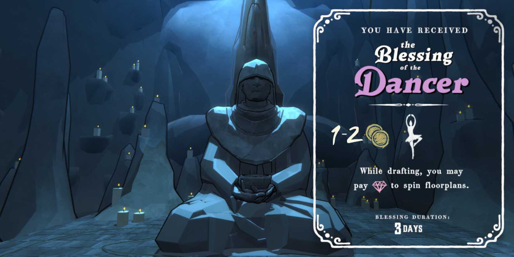 Blue-Prince-All-Blessings-Shrine-Dancer