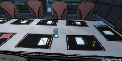 Blue Prince conference room