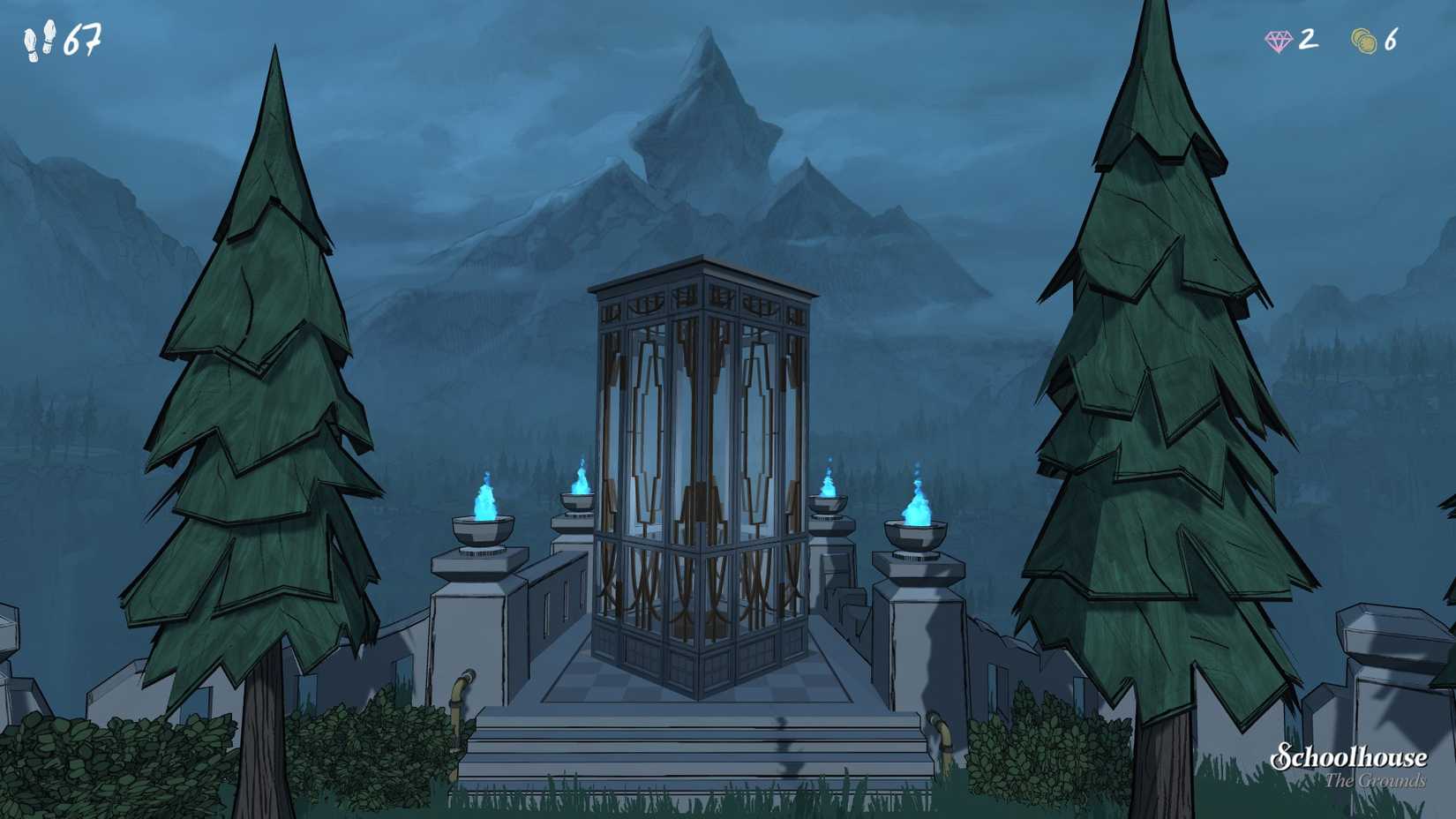 blue prince how to activate blue flames 7